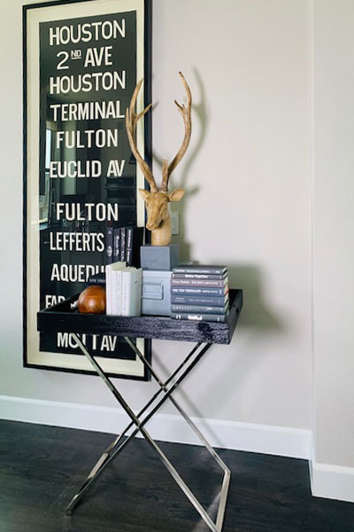 Books by the Yard for side table