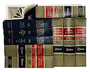 Assorted law books