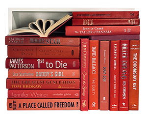 Assorted red books